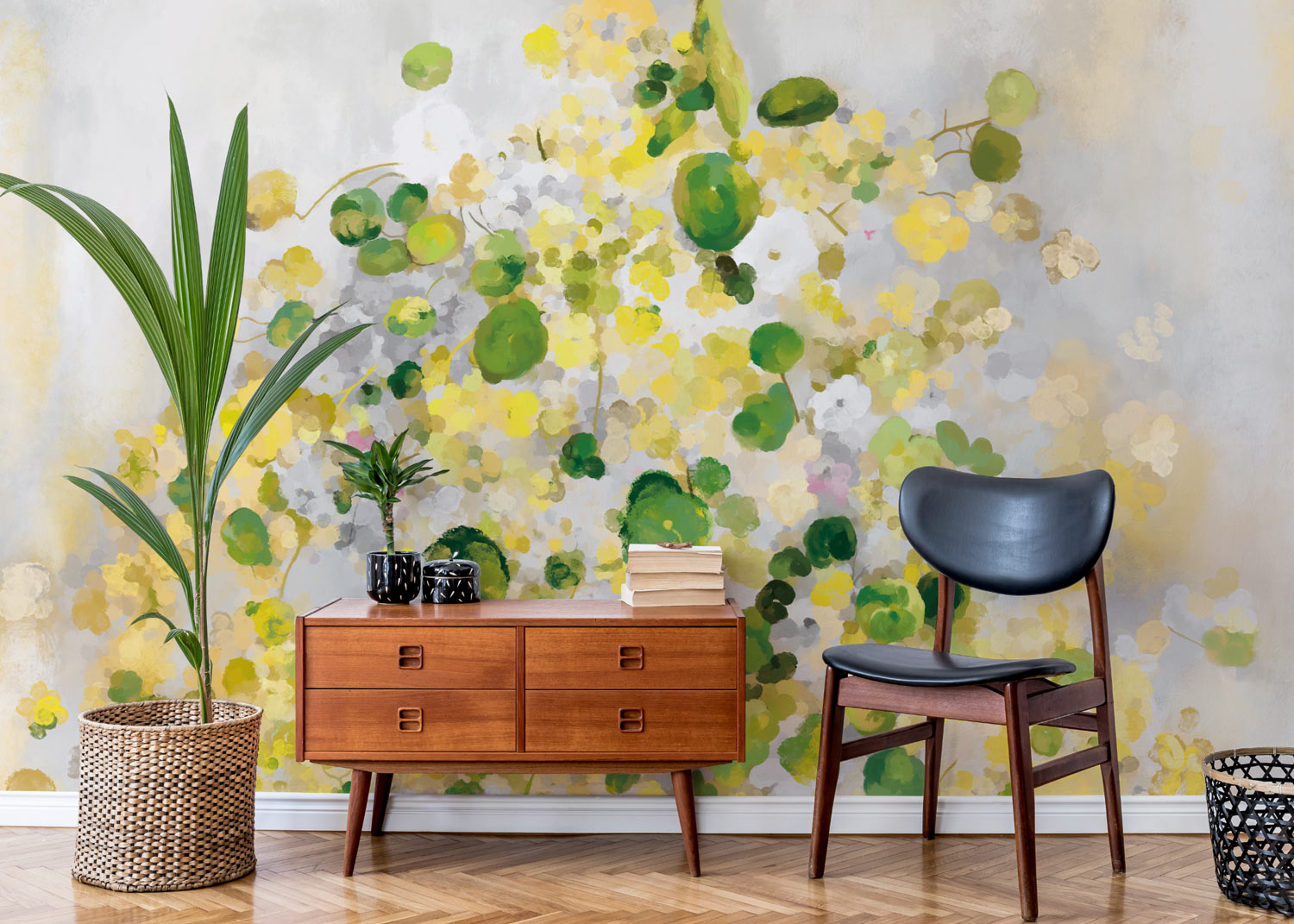 Yellow Wallpaper Murals for Home Decor Premium Wall Decor US