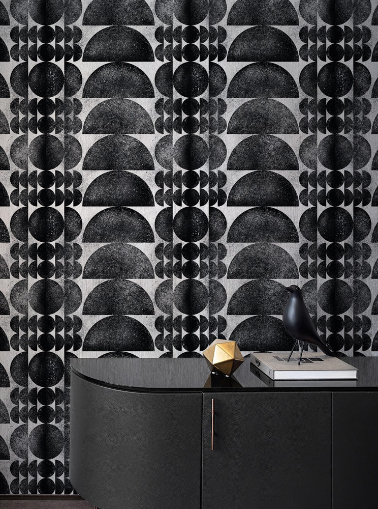 Maestoso Muro in Marmo Dorato Wallpaper