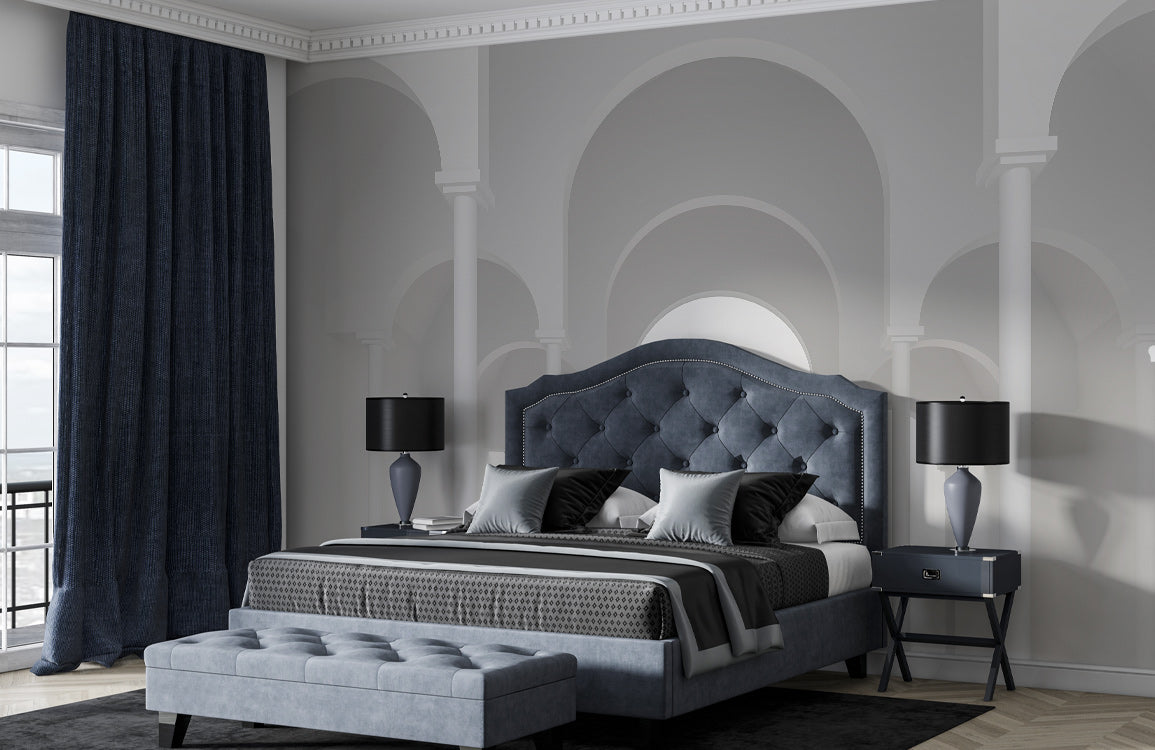 Elegant Archway Dreams Mural Wallpaper in bedroom