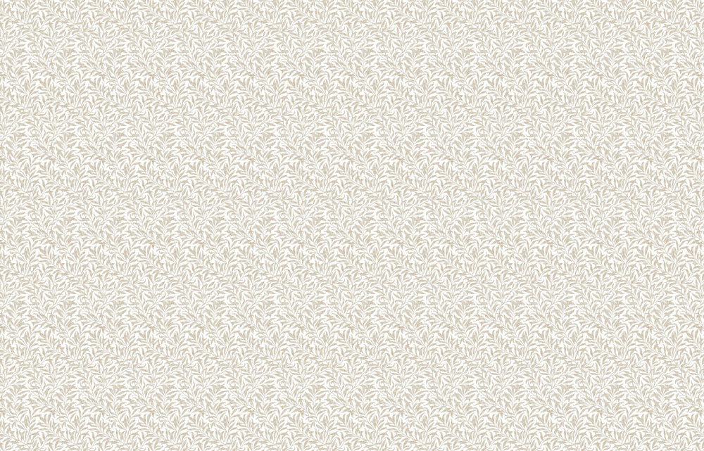 Ivory Leaf Whispers Mural Wallpaper