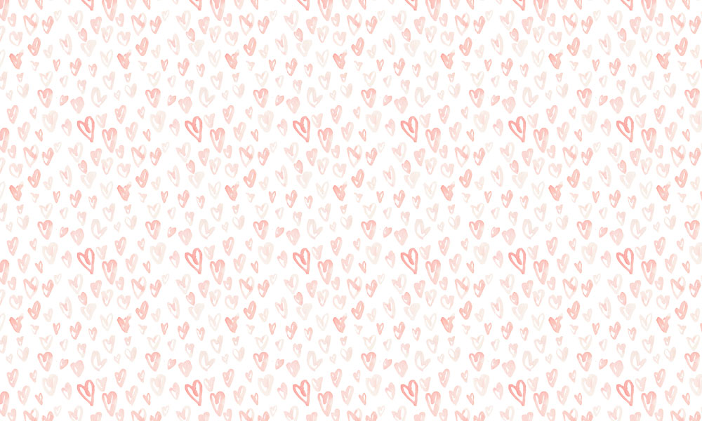 Heartfelt Whimsy Mural Wallpaper