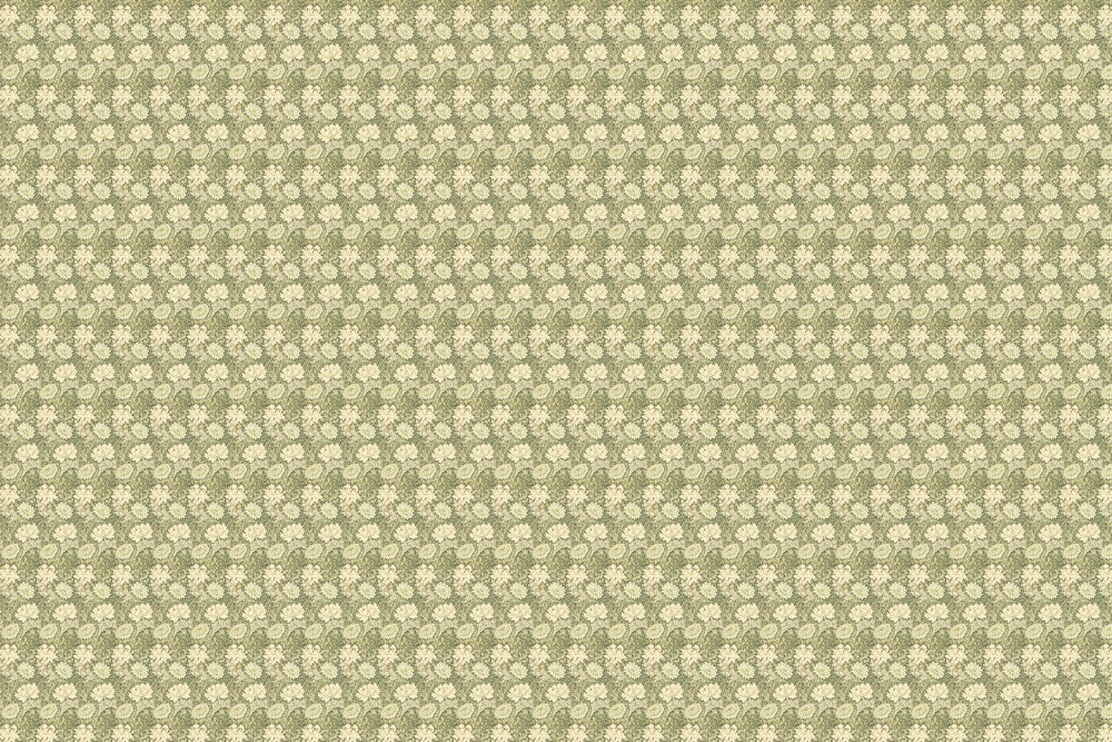 Verdant Floral Cascade Mural Wallpaper