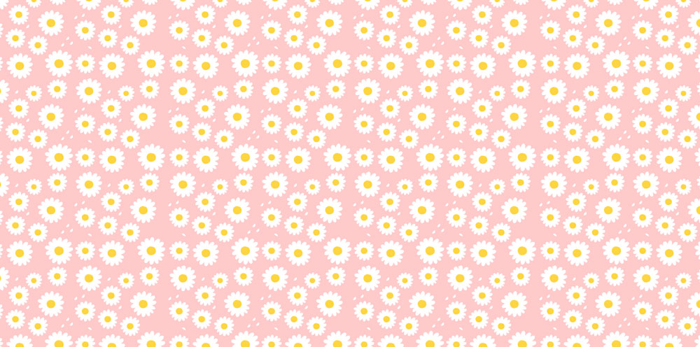 Daisy Delight Mural Wallpaper