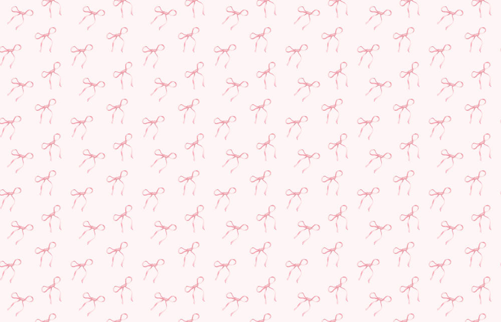 Charming Bow Mural Wallpaper