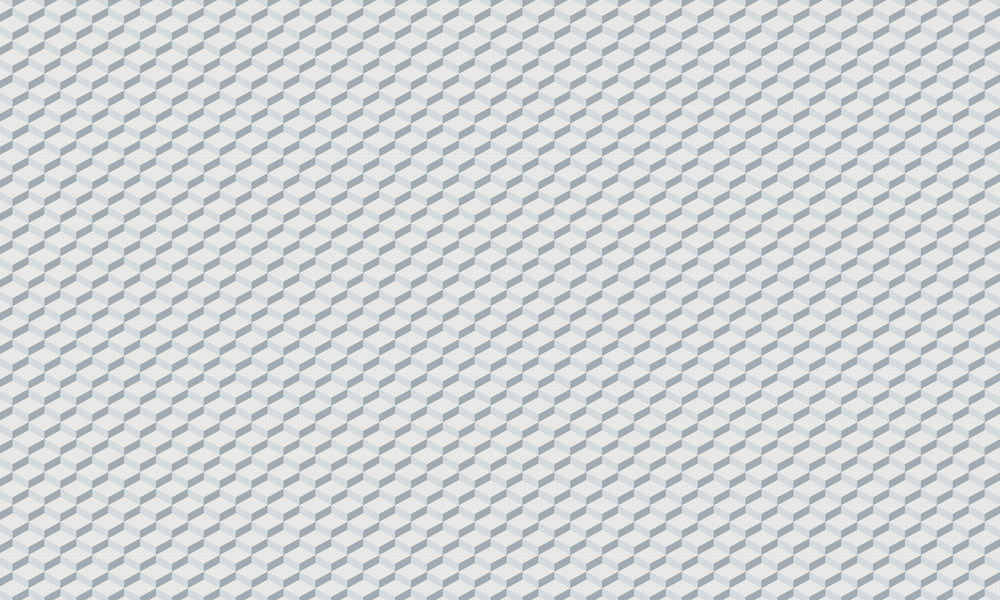 Blue Geometric Harmony Mural Wallpaper