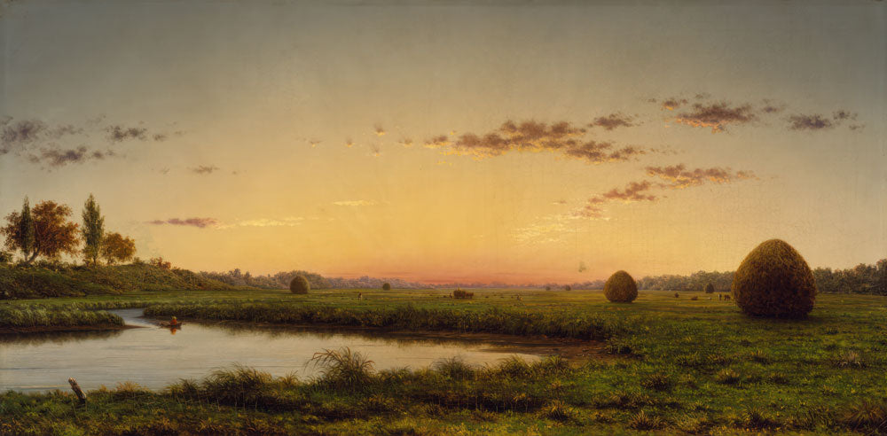 Golden Horizon Serenity Mural Wallpaper
