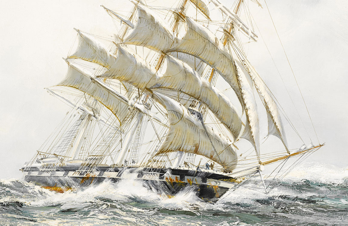 Modern Geometric Moon Phases Wallpaper for Wall