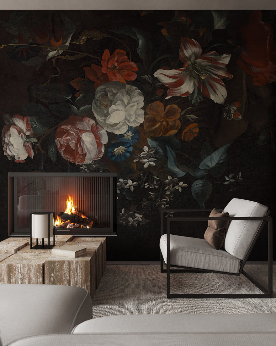 Timeless Floral Reverie Mural Wallpaper
