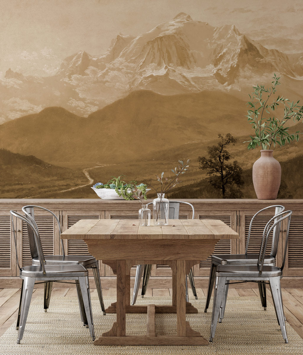Majestic Peaks Mural Wallpaper