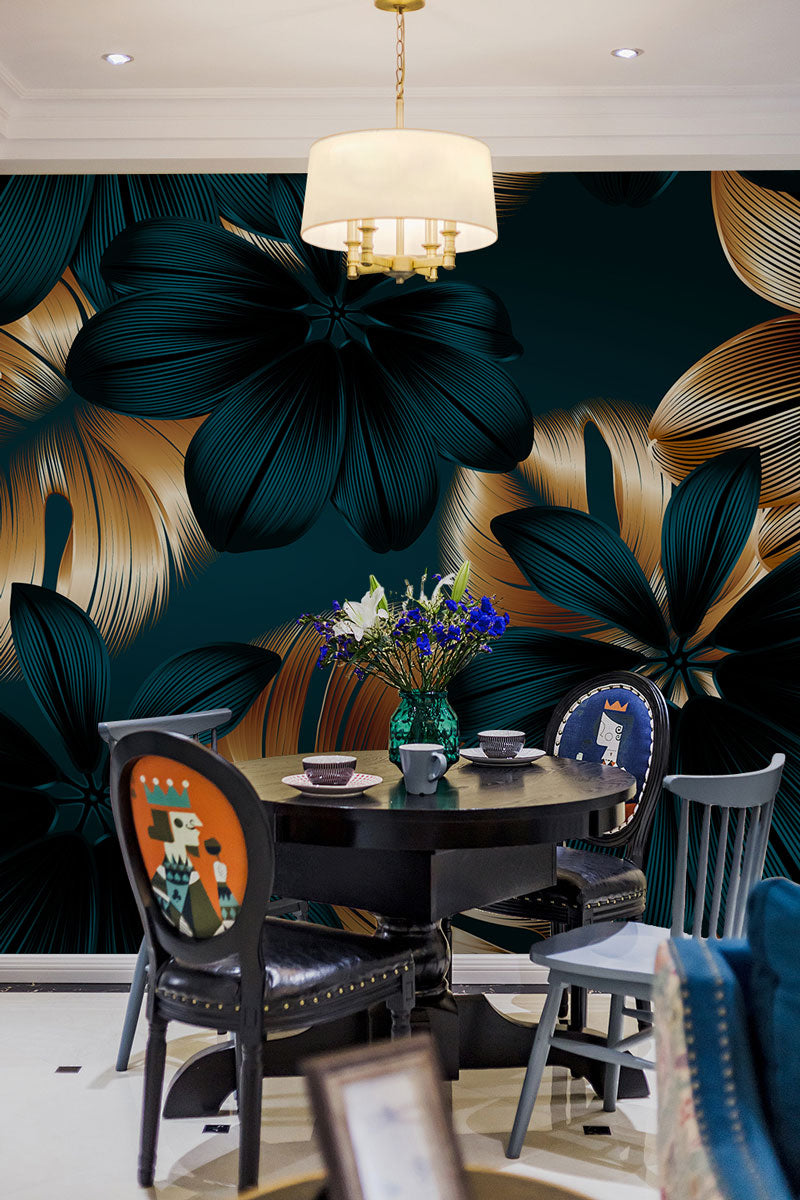 Tropical Luxe Elegance Mural Wallpaper