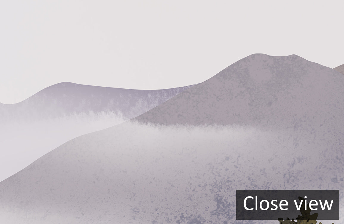 Papier Peint Panoramique Montagne Mystère