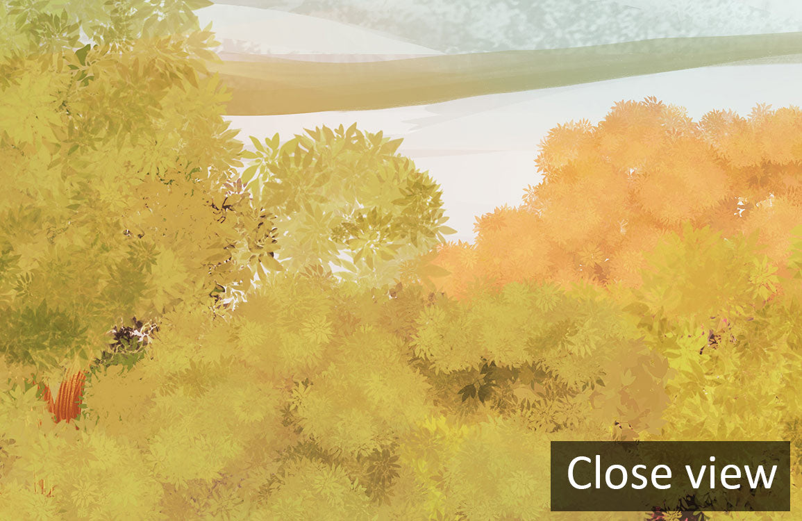Serene Nature Landscape Scenic Wallpaper Mural