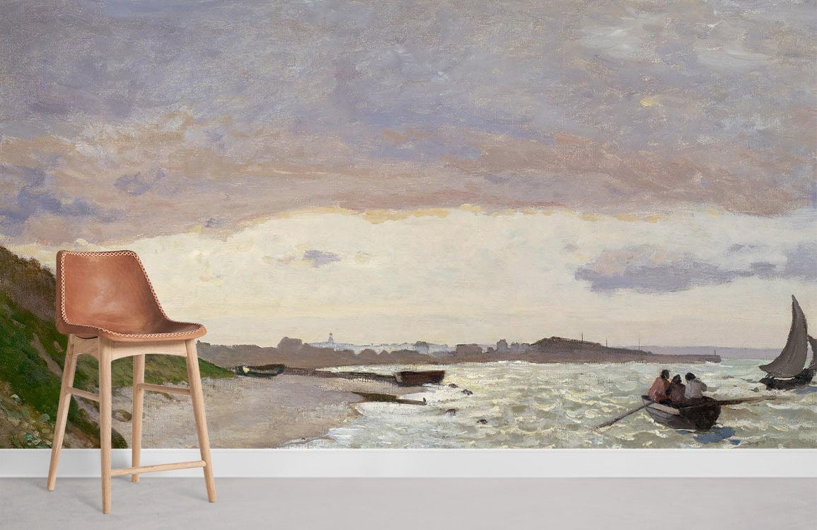 The Seashore Mural Wallpaper For  Room