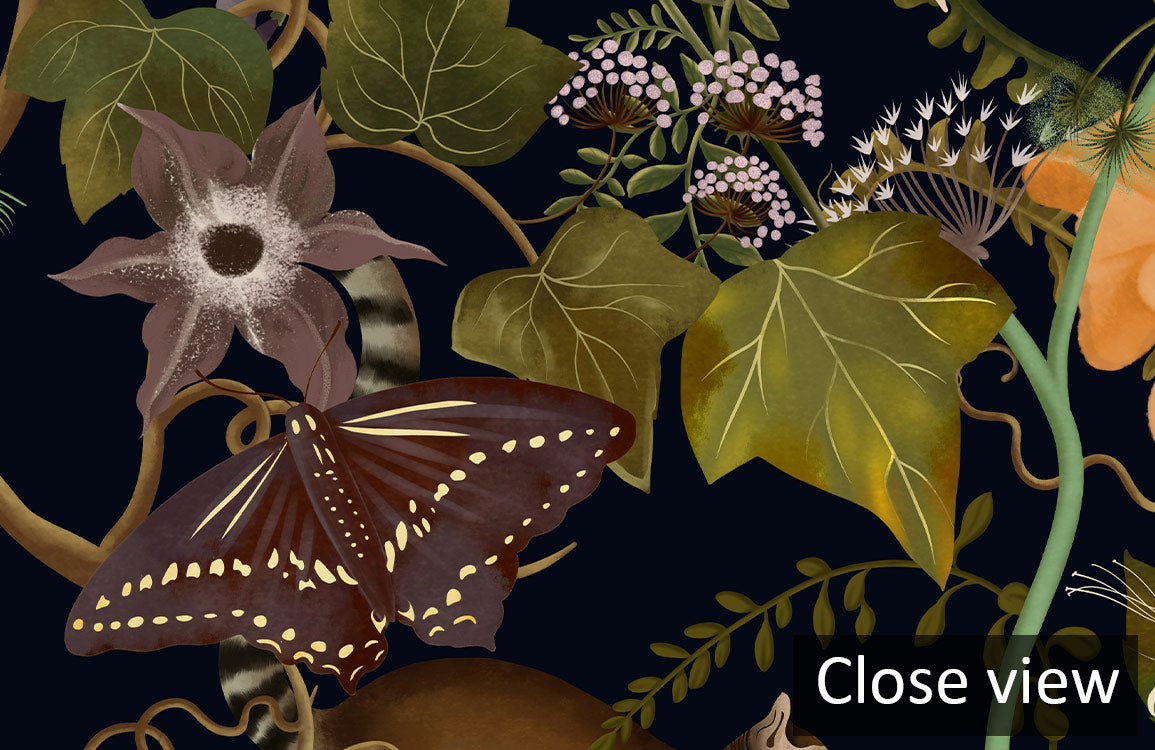 Luxurious Jungle Animal Mural Wallpaper