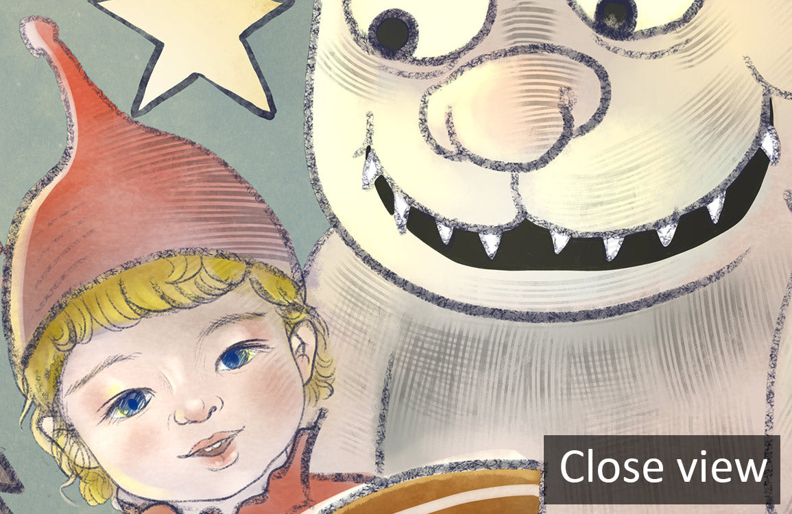 Enchanted Forest Storytime Mural Wallpaper
