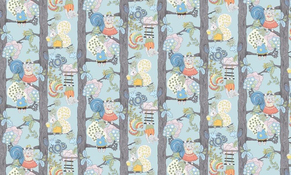 custom squirrels gaming animal wallpaper mural for room decor