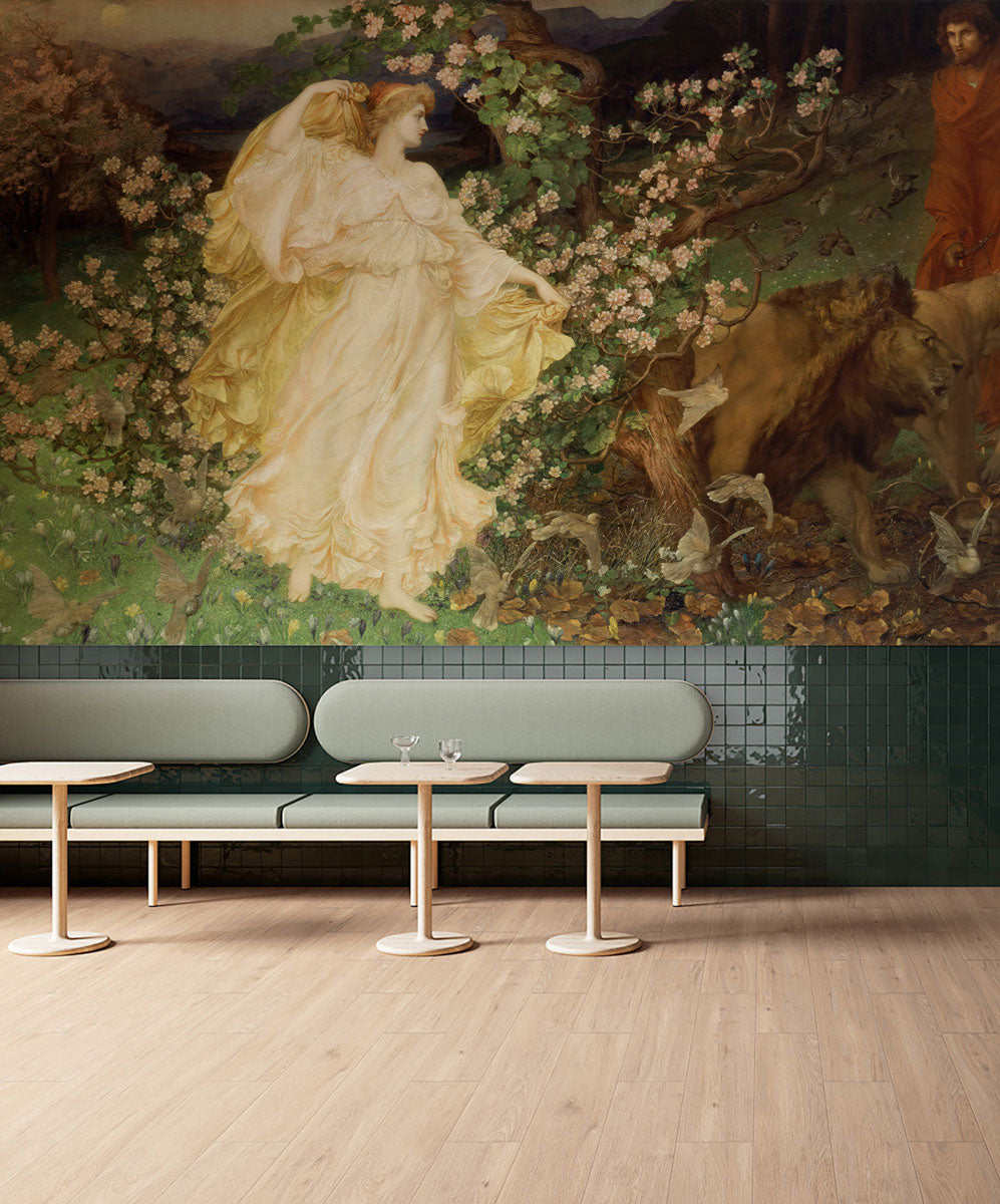 Enchanted Forest Spirit Mural Wallpaper