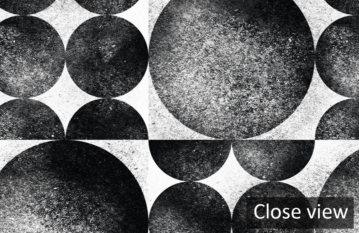 Abstract Circular Gradient Mural Wallpaper