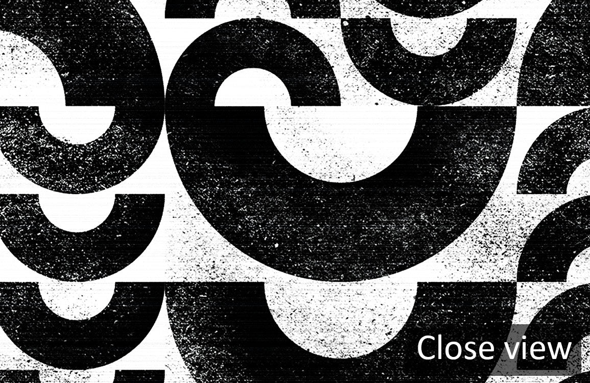 Papier Peint Panoramique Art Graphique Chevauché