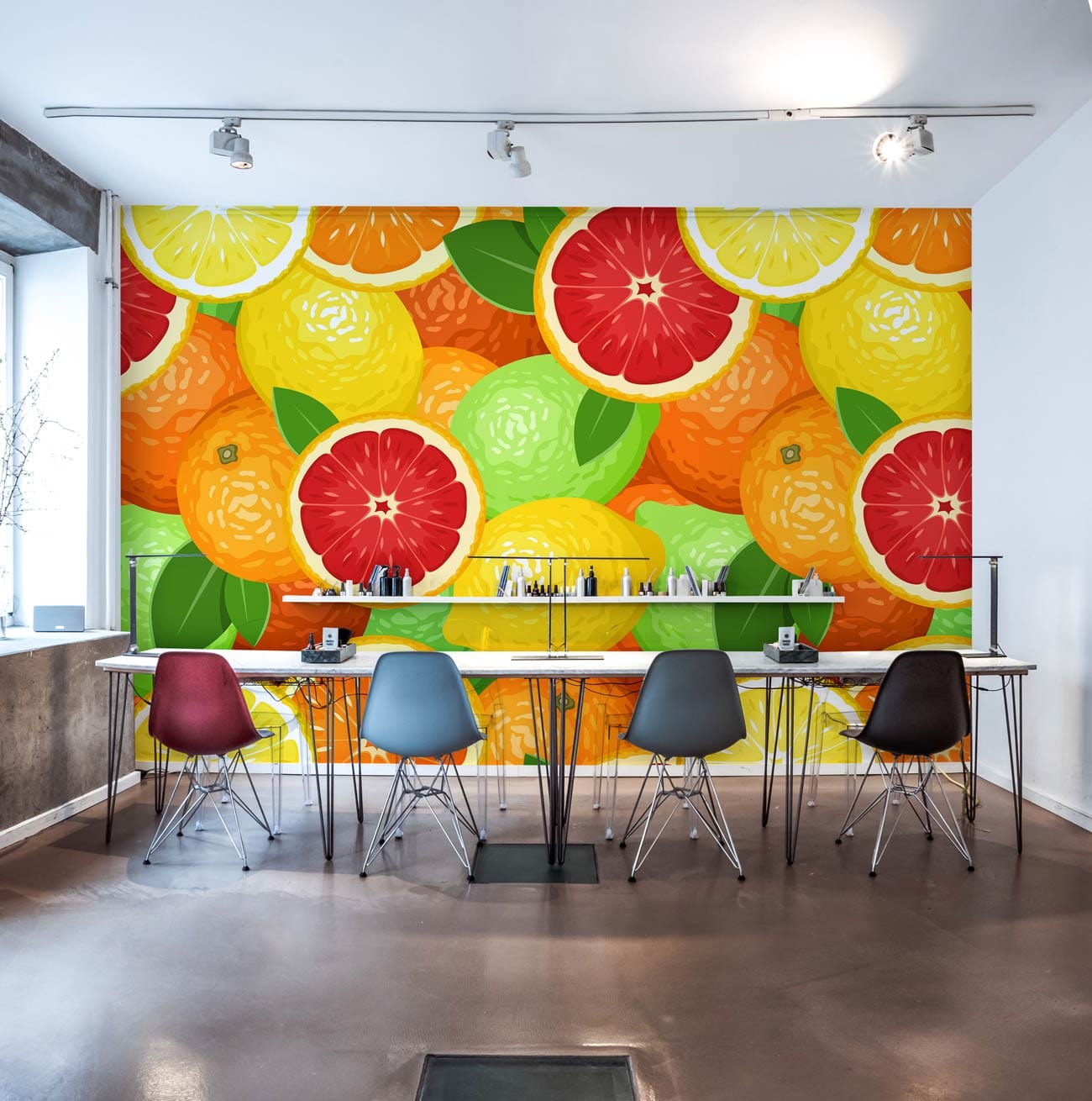 wallpaper with a fruity summer vibe