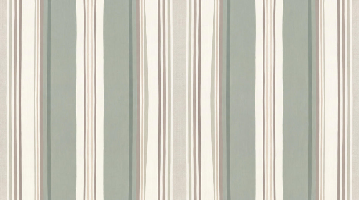Quiet Muted Vertical Stripes Wallpaper Mural - image 6
