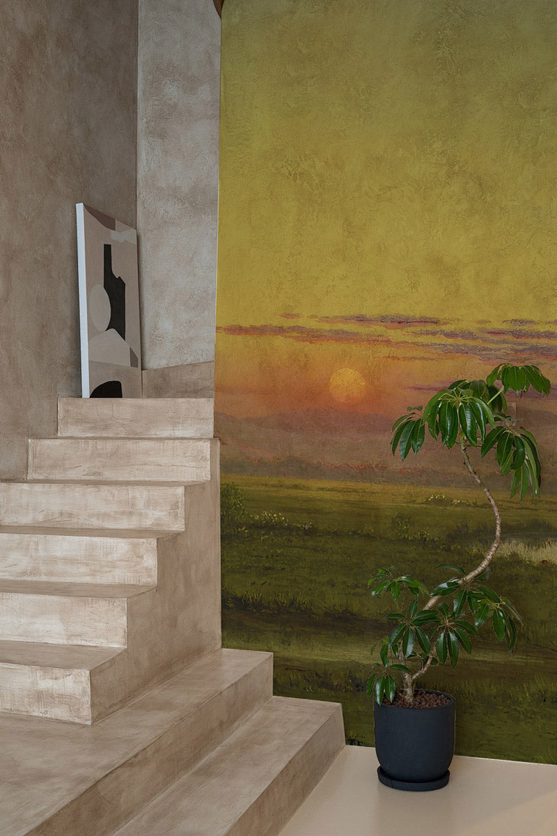 Golden Valley Serenity Mural Wallpaper