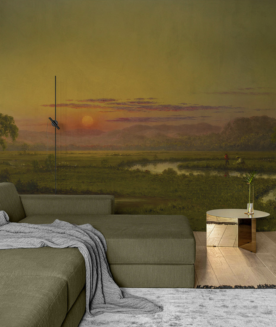 Golden Valley Serenity Mural Wallpaper