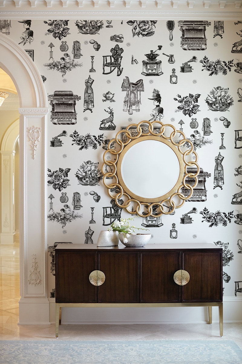 Vintage Elegance Collection Mural Wallpaper