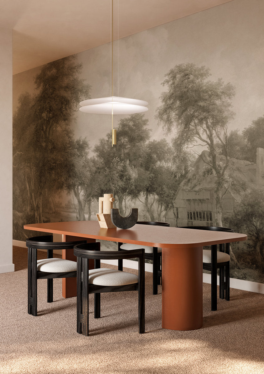 Vintage Countryside Charm Mural Wallpaper
