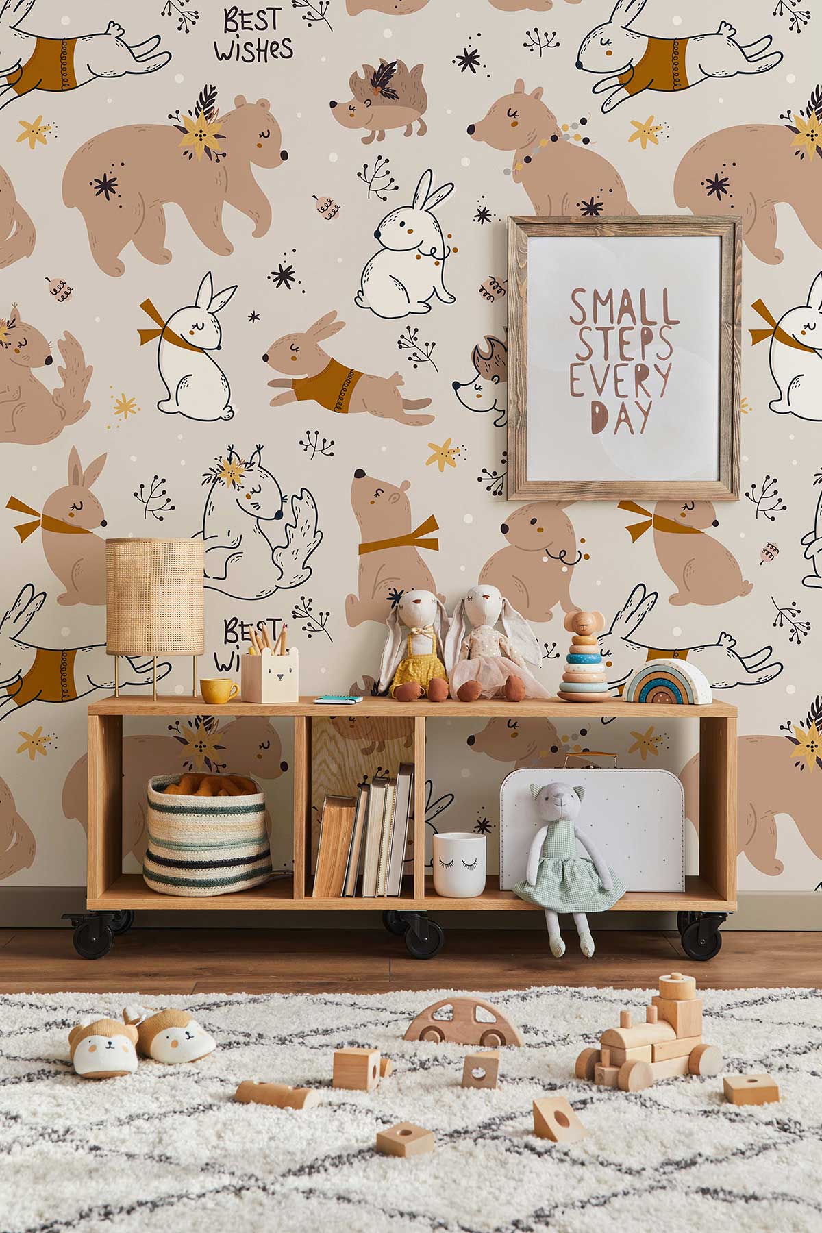 wallpaper with a well wishes message for an animal