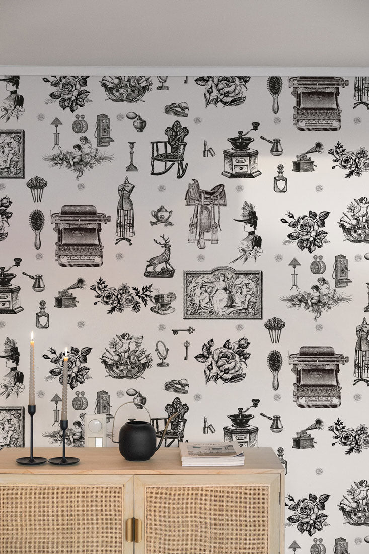 Vintage Elegance Collection Mural Wallpaper