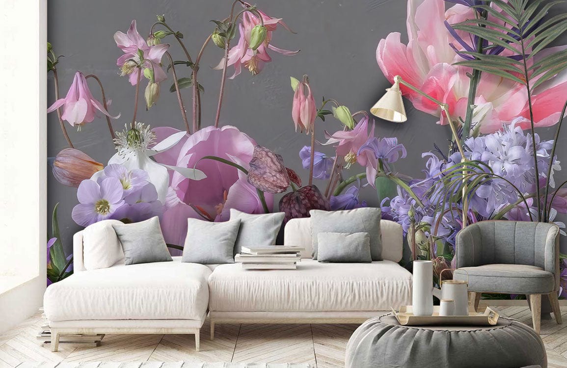 Elegant Botanical Garden Floral Wallpaper | Ever Wallpaper – Everwallpaper