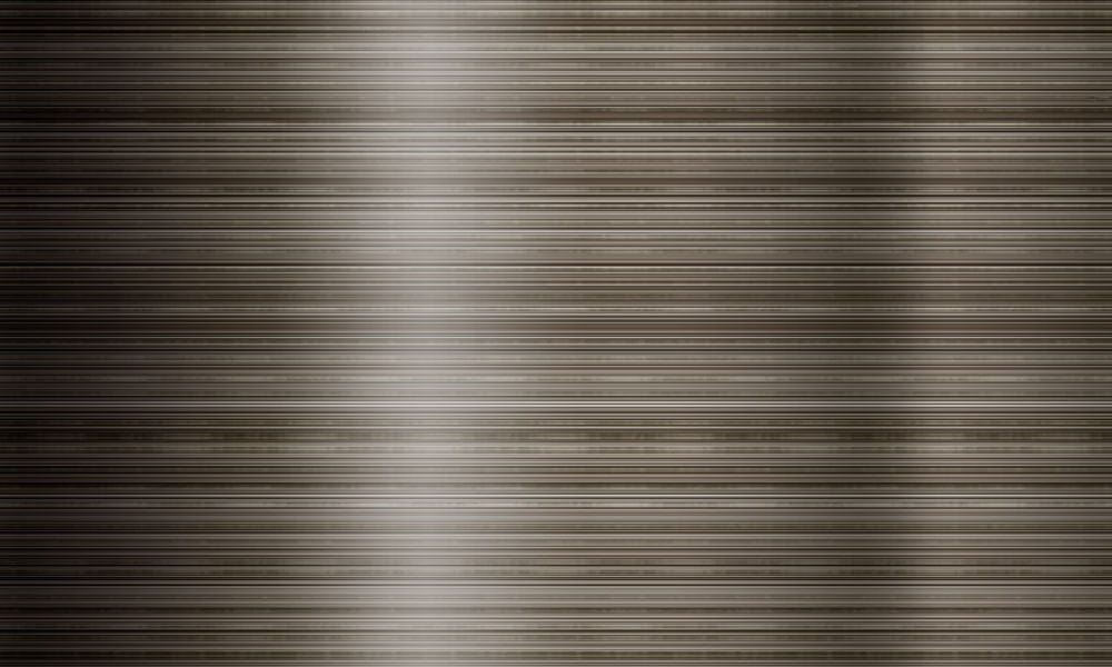 Wallpaper mural with brushed brown metals design for interior decorating