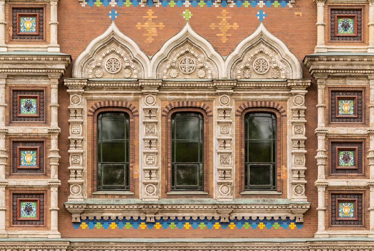 Baroque Architecture Wallpaper Mural Art Design
