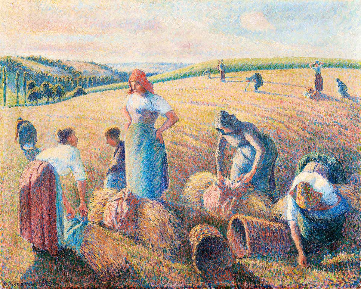 Vintage Pastoral Landscape Wall Mural
