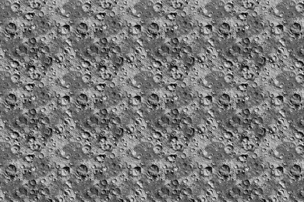 gray surface cool space wallpaper mural home decor idea