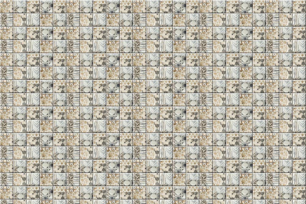 unique repeated tile pattern wallpaper