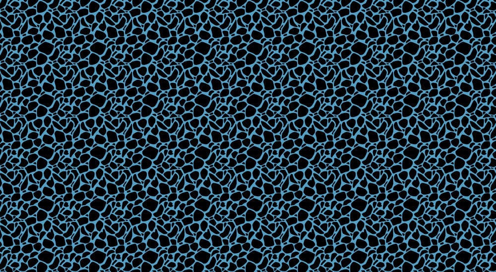 wallpaper mural with a dark blue fur print that may be used for decorating the home.