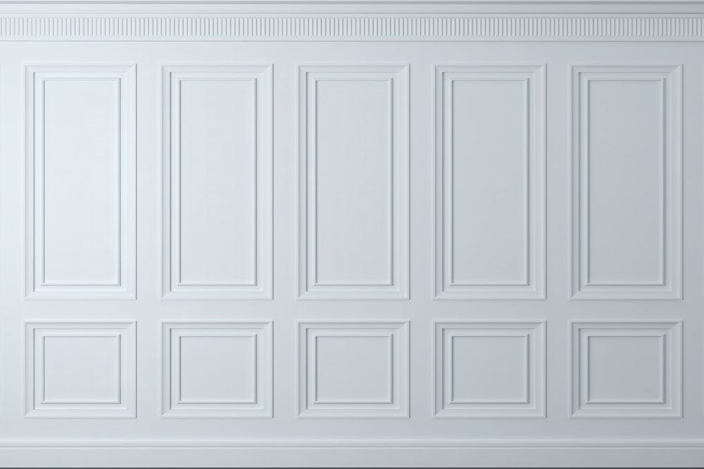 blue panels 3d visual wall mural home decor