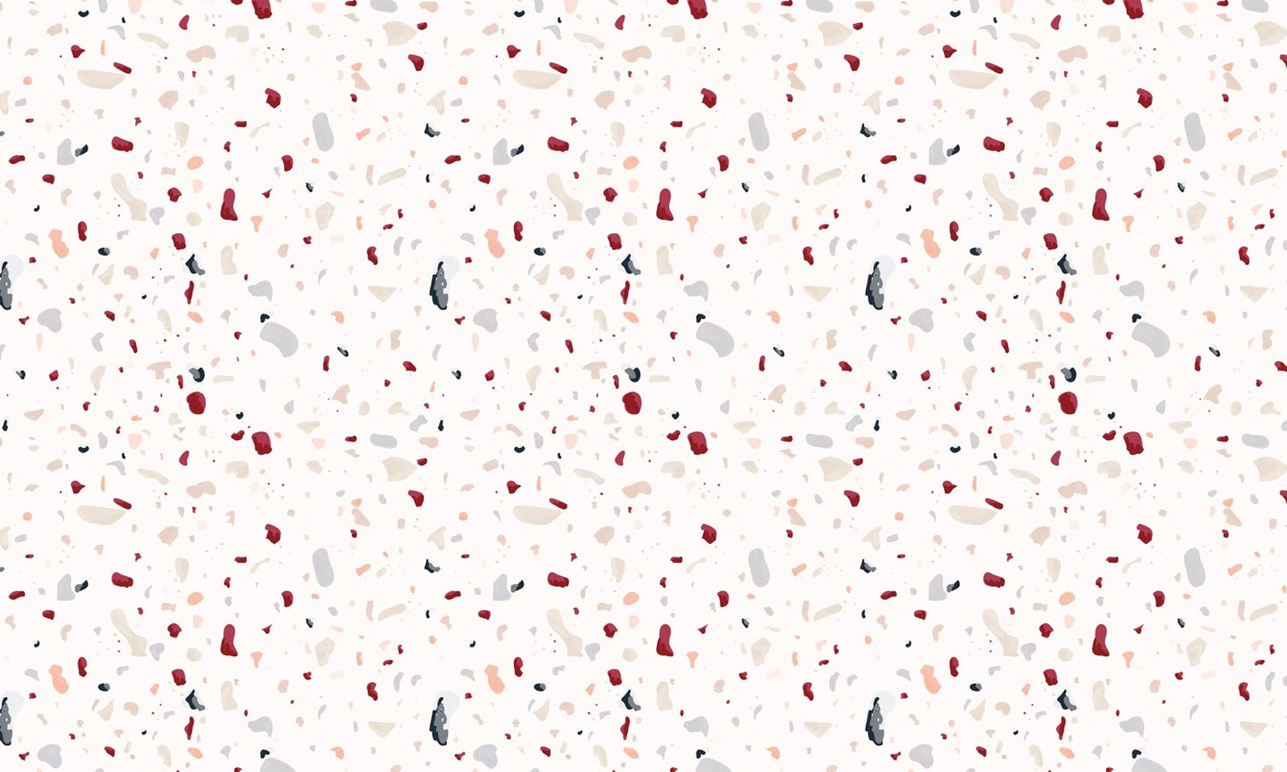 Home Decoration Featuring a Dot and Marble Wallpaper Mural