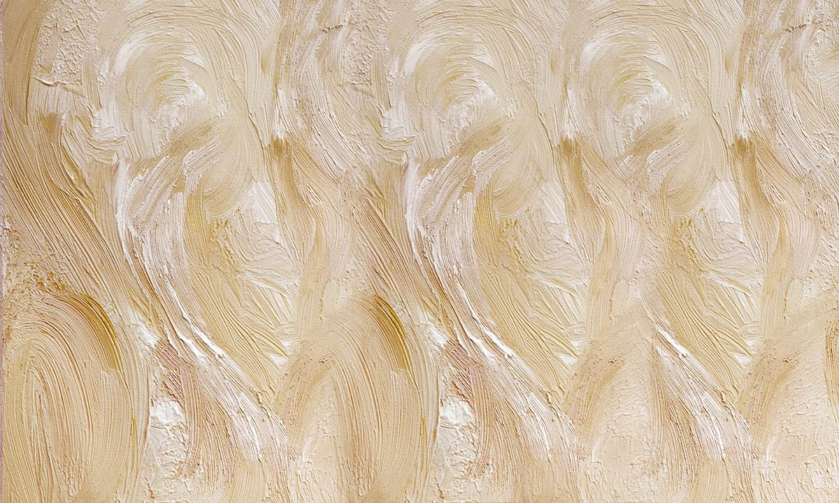 Home Decoration Yellow Oil Painting Wallpaper Mural for Use as Decor