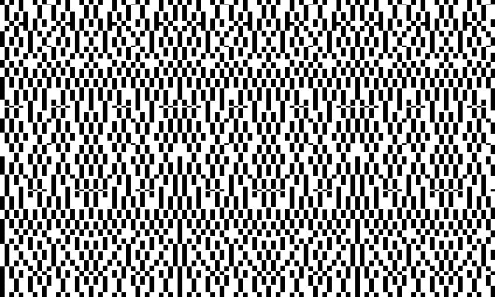 Modern Geometric Bauhaus Black White Wallpaper