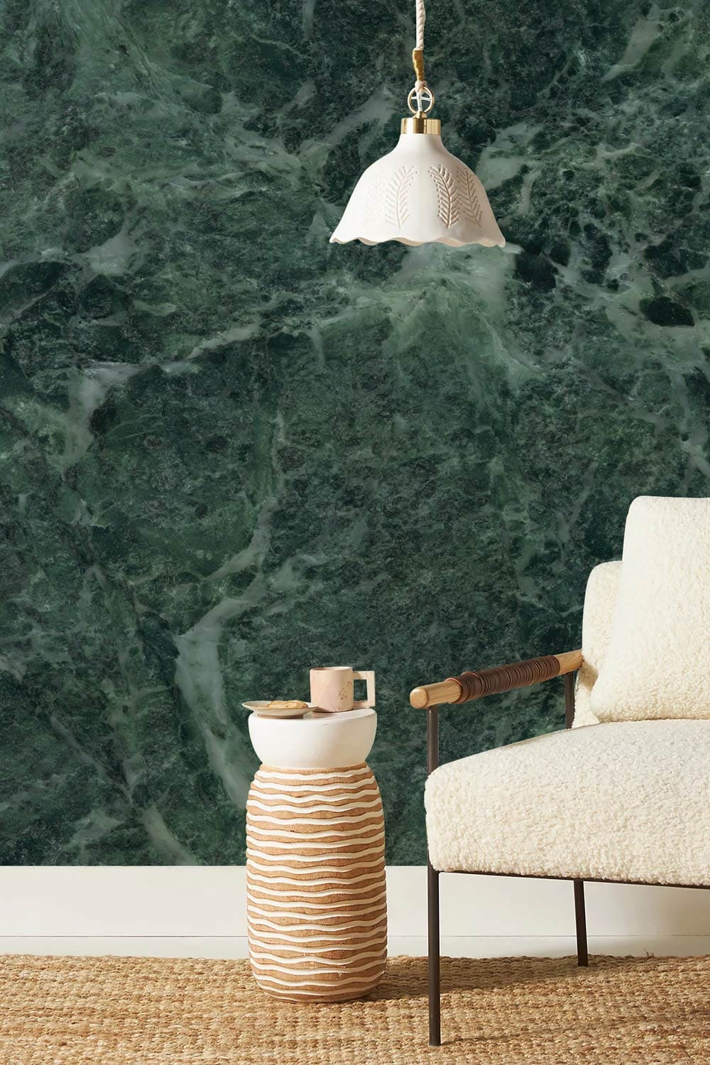 paintings of a shattered jasper cystal geode for the hallway