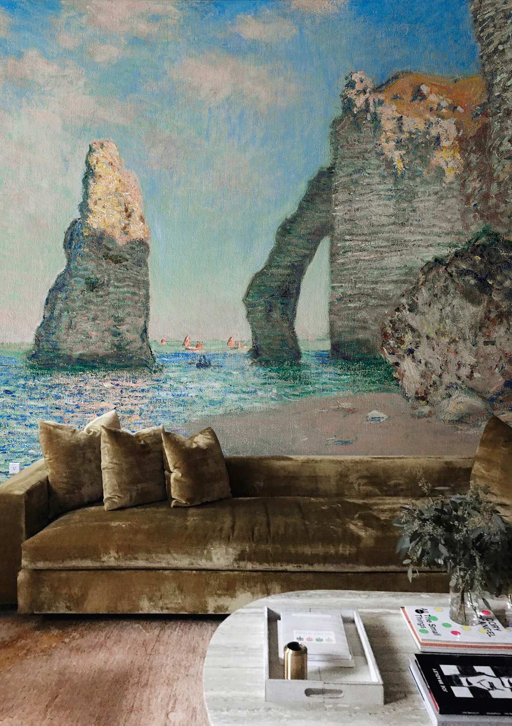 The Cliffs oil painting wall Mural for living Room decor