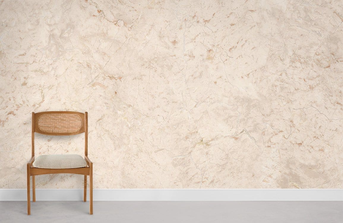 Neutral Marble Texture Mural Wallpaper