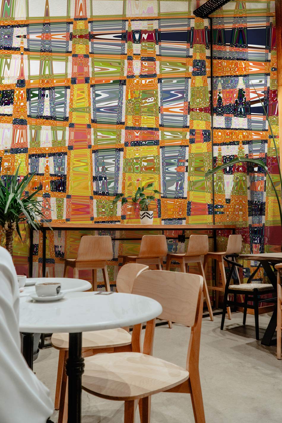 Abstract Pattern Wallpaper Mural Custom Design