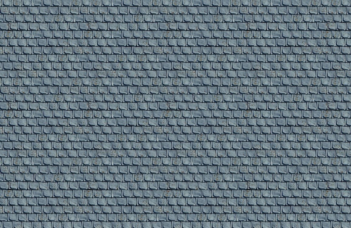 Modern Blue Brick Effect Mural Wallpaper