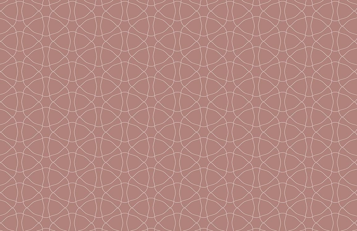 Wallpaper mural with a brick red bones pattern for use in home decor.