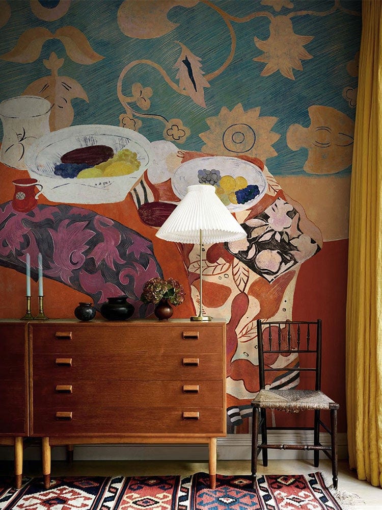 Afternoon Tea Wallpaper Mural