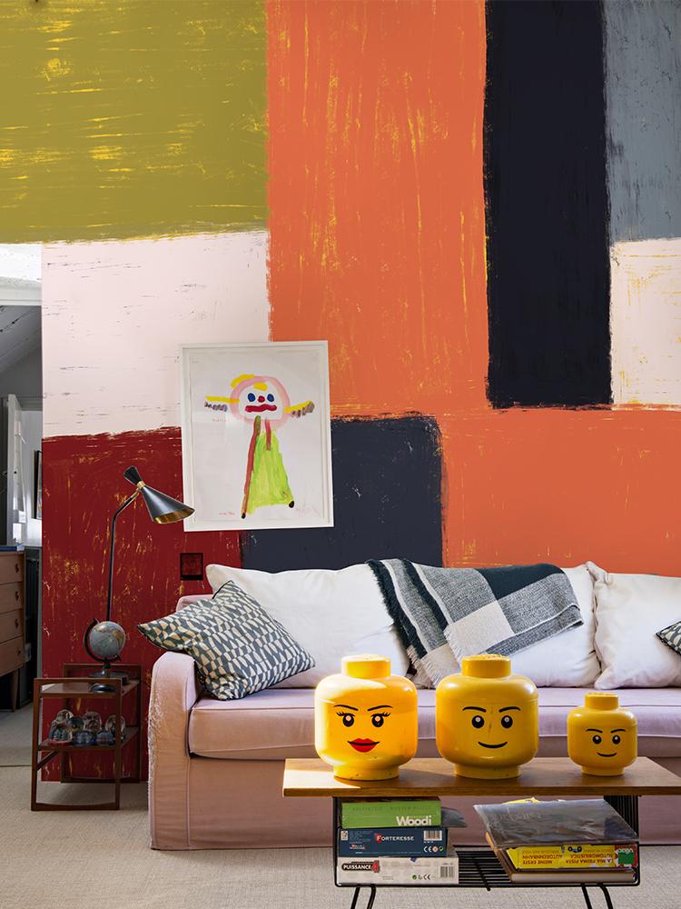 unique mosaic wallpaper custom design home decor